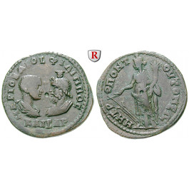 Römische Provinzialprägungen, Thrakien, Mesembria, Philippus II., Bronze, f.ss
