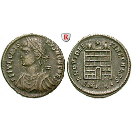 Römische Kaiserzeit, Crispus, Caesar, Follis 325-326, ss