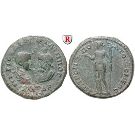 Römische Provinzialprägungen, Thrakien, Tomis, Philippus II., Caesar, Bronze, ss/ss-vz