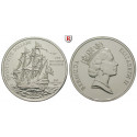 Bermuda, Elisabeth II., 25 Dollars 1987, 31,1 g fein, st