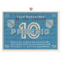 Kleingeldscheine der Landesregierungen, 10 Pfennig 1947, I, Rb. 209d