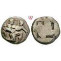 Thrakische Inseln, Thasos, Stater 550-463 v.Chr., ss+