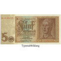Deutsche Reichsbank 1924-1945, 5 Reichsmark 01.08.1942, II, Rb. 179b