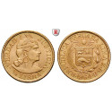 Peru, Republik, 1/2 Libra 1906-1966, 3,66 g fein, bfr.