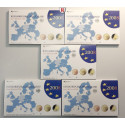 Bundesrepublik Deutschland, Euro-Kursmünzensatz 2008, mit 2 Euro Michel in Hamburg, ADFGJ komplett, PP