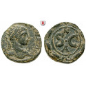 Römische Provinzialprägungen, Seleukis und Pieria, Antiocheia am Orontes, Elagabal, Bronze 218-222, f.ss/ss