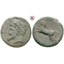 Numidien, Königreich, Micipsa, Bronze 148-118 v.Chr., ss+