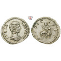 Römische Kaiserzeit, Julia Domna, Frau des Septimius Severus, Denar 211, vz+