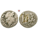 Römische Republik, L. Pomponius Molo, Denar 97 v.Chr., f.ss