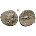 Römische Republik, Anonym, Quinar nach 211 v.Chr., ss+