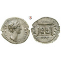 Römische Kaiserzeit, Sabina, Frau des Hadrianus, Denar um 137, ss-vz