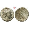 Syrien, Königreich der Seleukiden, Antiochos VII., Tetradrachme Jahr 181 = 132-131 v.Chr., ss