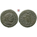 Römische Kaiserzeit, Constantius I., Caesar, Follis 295-296, vz