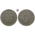 Luxemburg, Willem III. der Niederlande, 5 Centimes 1854, f.ss