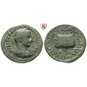 Römische Provinzialprägungen, Koile Syria, Heliopolis, Valerianus I., Bronze, f.ss/ss