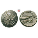 Makedonien, Königreich, Autonome Prägung z. Z. Philipp V. u. Perseus, Tetrobol 185-168 v.Chr., ss-vz/f.vz