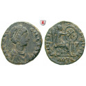 Römische Kaiserzeit, Aelia Flaccilla, Frau Theodosius I., Bronze 379-383, ss+
