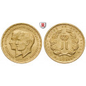Luxemburg, Charlotte, 20 Francs (Medaille) 1953, 5,81 g fein, f.st