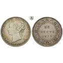 Kanada, Neufundland, Victoria, 50 Cents 1872, ss