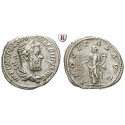 Römische Kaiserzeit, Macrinus, Denar 218, ss-vz