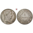 Frankreich, Napoleon I. (Kaiser), 5 Francs 1812, ss