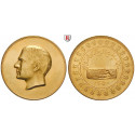 Iran, Mohammed Riza Pahlevi, Goldmedaille 1971, 34,22 g fein, vz