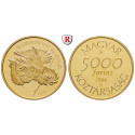 Ungarn, Republik, 5000 Forint 1994, 4,54 g fein, PP