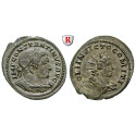 Römische Kaiserzeit, Constantinus I., Follis 310-313, vz+