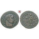 Römische Kaiserzeit, Constantinus I., Follis 308-310, vz