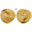 Byzanz, Phocas, Tremissis 607-610, ss+
