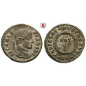 Römische Kaiserzeit, Crispus, Caesar, Follis 320-321, vz+