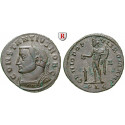 Römische Kaiserzeit, Constantius I., Caesar, Follis 301-303, vz