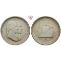 USA, 1/2 Dollar 1926, 11,25 g fein, ss+