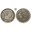 Grossbritannien, George III., Shilling 1816, ss+