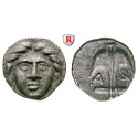 Thrakien-Donaugebiet, Apollonia Pontika, Obol 5.-4.Jh. v.Chr., ss-vz