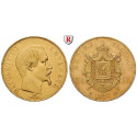 Frankreich, Napoleon III., 50 Francs 1857, 14,52 g fein, ss-vz