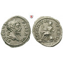 Römische Kaiserzeit, Septimius Severus, Denar 201-210, vz