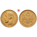 Russland, Nikolaus II., 5 Rubel 1898, 3,87 g fein, ss-vz