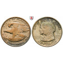 USA, 1/2 Dollar 1921, 11,25 g fein, ss-vz