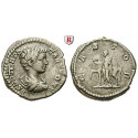 Römische Kaiserzeit, Geta, Caesar, Denar 204, ss+