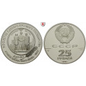Russland, UdSSR, 25 Rubel 1991, 31,07 g fein, PP
