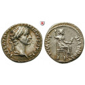Römische Kaiserzeit, Tiberius, Denar 14-37, ss-vz