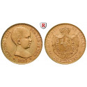 Spanien, Alfonso XIII., 20 Pesetas 1887 (1962), 6,0 g fein, vz-st