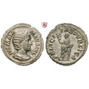 Römische Kaiserzeit, Julia Mamaea, Mutter des Severus Alexander, Denar 228, vz+
