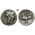 Römische Republik, C. Servilius, Denar, ss-vz