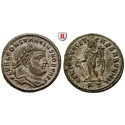 Römische Kaiserzeit, Constantius I., Caesar, Follis 295-296, ss-vz
