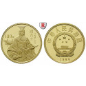 China, Volksrepublik, 100 Yuan 1994, 10,37 g fein, PP