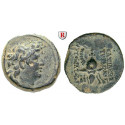 Syrien, Königreich der Seleukiden, Tryphon, Bronze, ss+