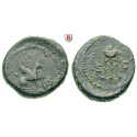 Römische Kaiserzeit, Anonyme Ausgaben, Domitian bis Antoninus Pius, Quadrans 81-161, ss