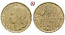 Frankreich, IV. Republik, 50 Francs 1954, ss-vz